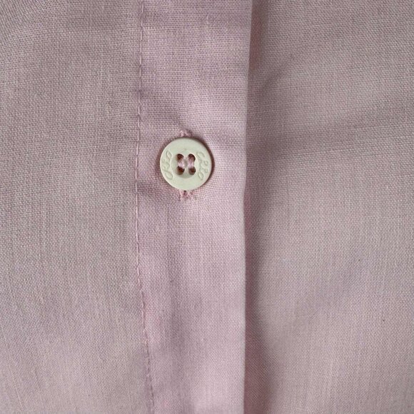 Chic by H.I.S. Light Pink Button Down Shirt - Size L - Picture 3 of 8